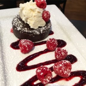 Gluten-free flourless chocolate cake from Tavern in the Square